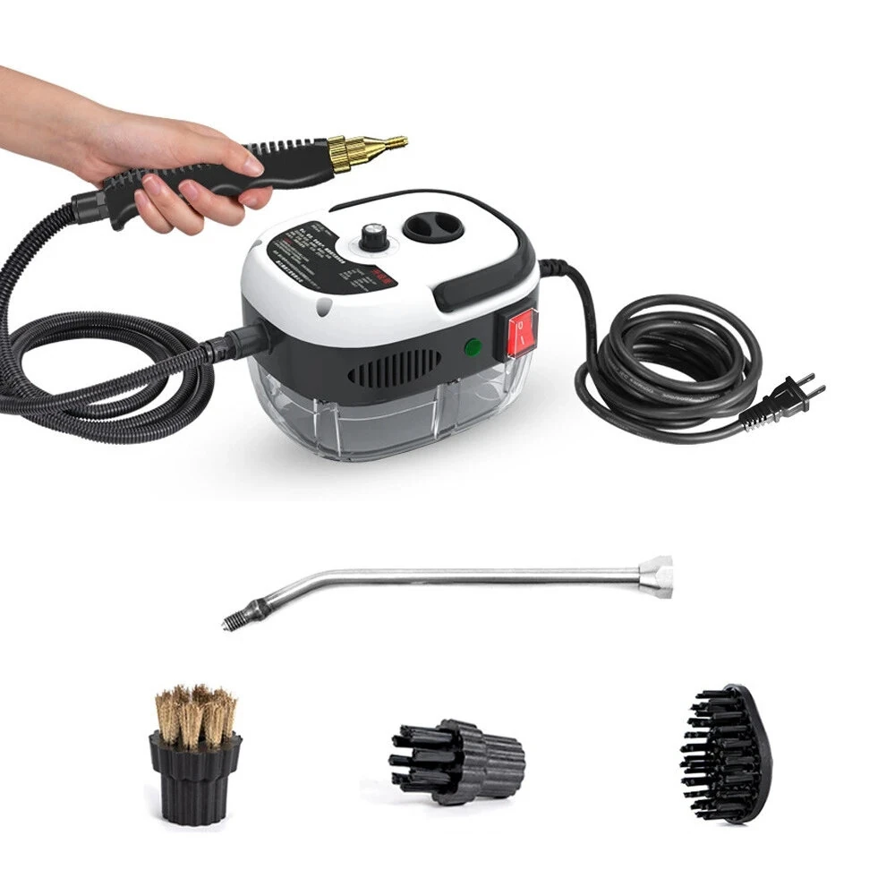 2500W High Temperature Steam Cleaner 220V EU Plug High Pressure Sterilization for for Home Use Car Air Conditioning Kitchen Hood Home Use (image for) 2500W High Temperature Steam Cleaner 220V EU Plug High Pressure Sterilization for for Home Use Car Air Conditioning Kitchen Hood Home Use